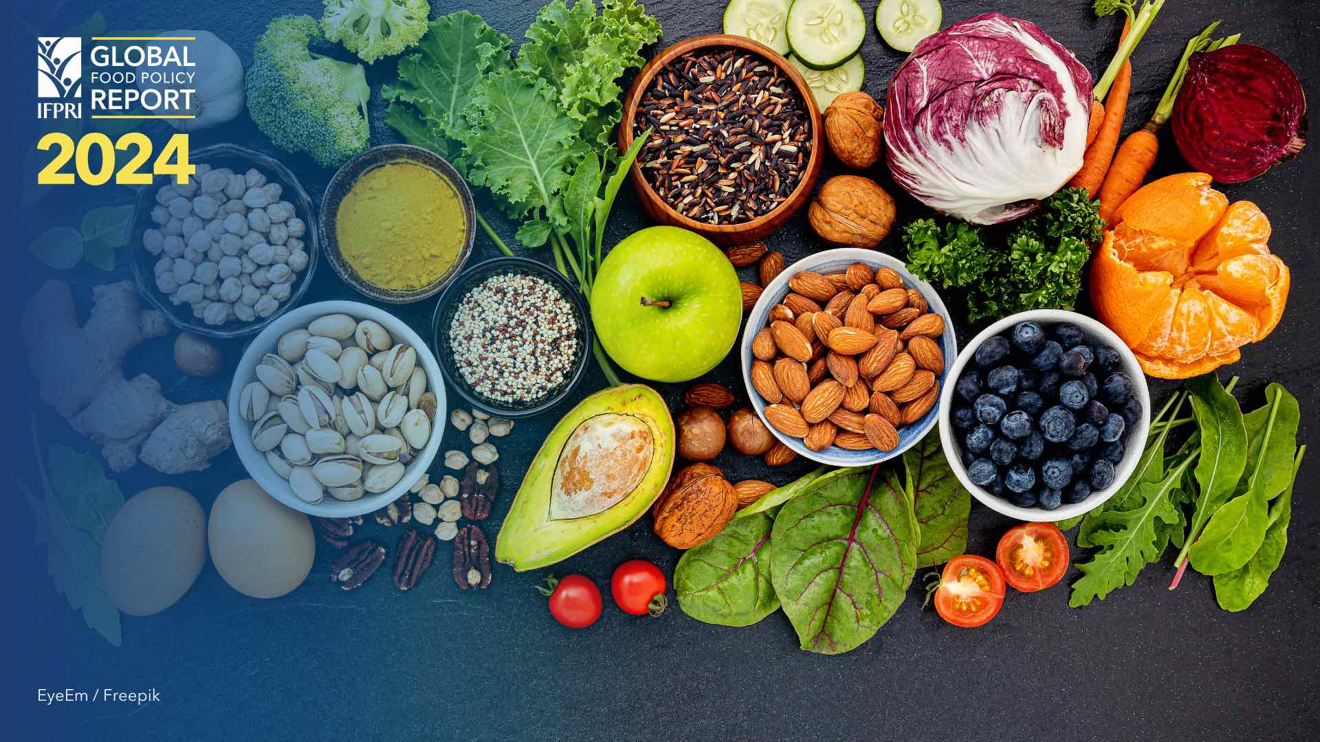 Fruits and vegetables with GFPR logo